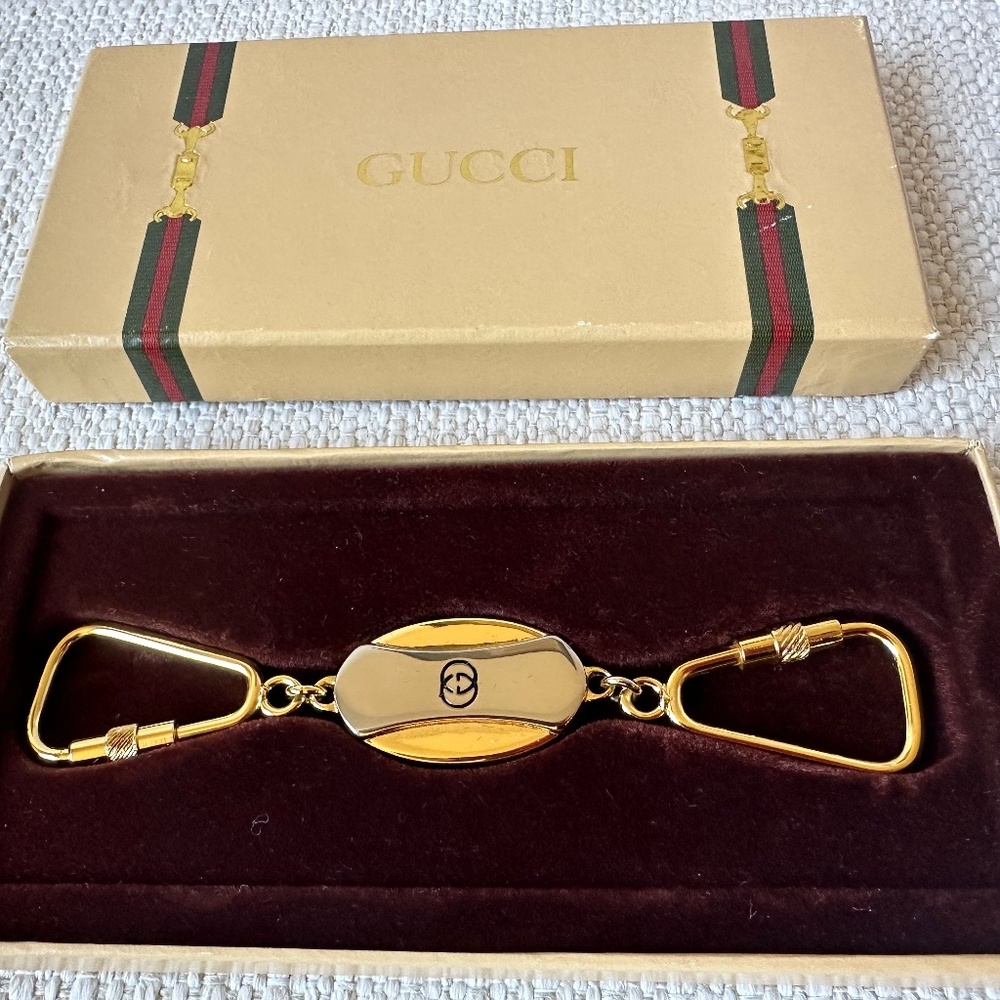 Gucci Vintage Key Ring New in Original Box - Picture 3 of 3